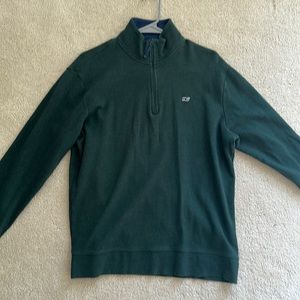 Vineyard Vines 3/4 Zip Olive